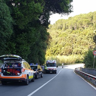 Incidente tra Celle e Varazze: donna investita in bicicletta sull'Aurelia