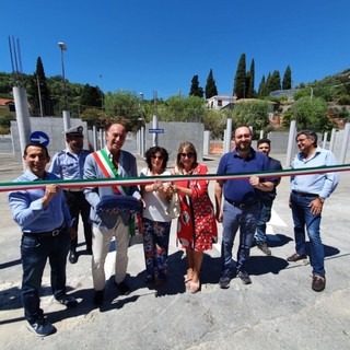 Alassio, inaugurati i primi posti auto del multipiano di Via Pera (FOTO)