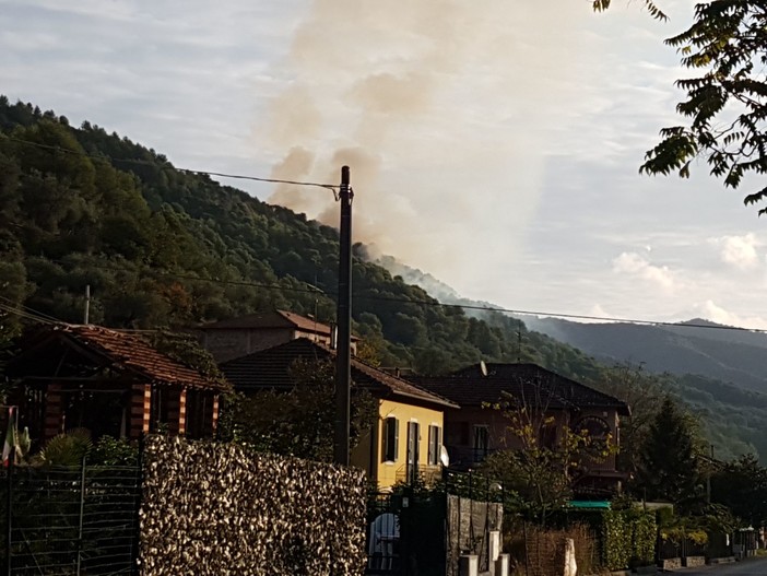 Stellanello, incendio boschivo in località Bossaneto (FOTO e VIDEO) Stellanello, incendio boschivo in località Bossaneto (FOTO e VIDEO)