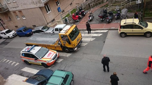 Malore al volante, incidente per il cavaliere Dellepiane a Savona Malore al volante, incidente per il cavaliere Dellepiane a Savona