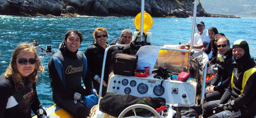 Albenga: mare ed immersioni accessibile a tutti, disabili e non vedenti esplorano i fondali dell'Isola