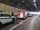 Finale, carambola nella galleria della Caprazoppa: nessun ferito, disagi al traffico