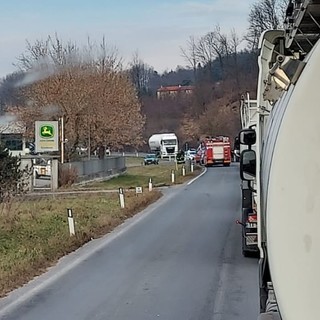 Scontro tra auto a Cairo: due feriti in codice giallo