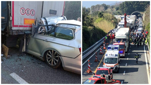 Foto tratte dal gruppo Facebook "Comitato Autostrade Chiare"