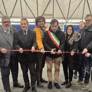 Savona, i campi della Bocciofila Savonese di via Famagosta hanno la loro copertura: inaugurata la struttura rinnovata (FOTO)