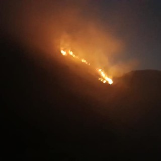 Foto pagina Facebook &quot;Volontari di Protezione civile e antincendio boschivo comune di Cogoleto&quot;