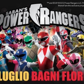 Ai Bagni Florida di Loano arrivano i Power Rangers!