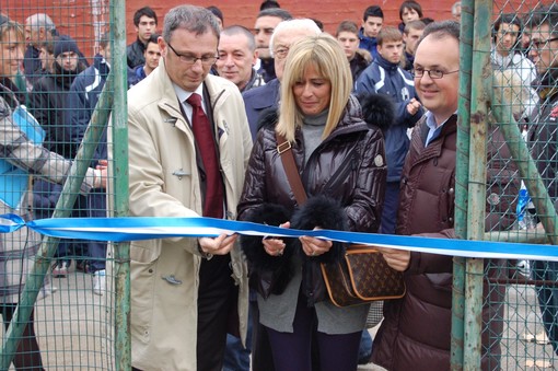 Savona: inaugurati i nuovi campetti da calcio dedicati a Giacomo Comparato