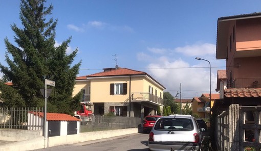 Cairo Montenotte, villetta in fiamme in via Cuneo Cairo Montenotte, villetta in fiamme in via Cuneo