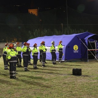 Una nuova tenda per le emergenze amplia il parco strumentazioni dell'AIB Protezione Civile di Finale (FOTO)