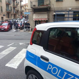 Savona: investimento pedonale in via Verdi