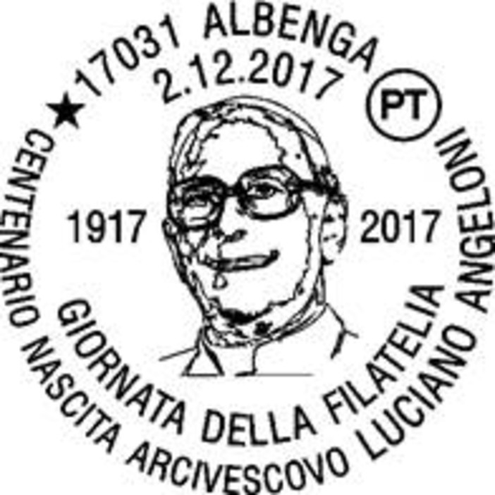 Albenga: annullo filatelico per l’arcivescovo Angeloni