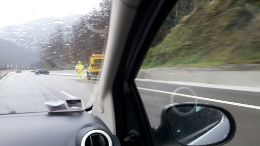 Incidente sulla A6 tra Altare e Savona