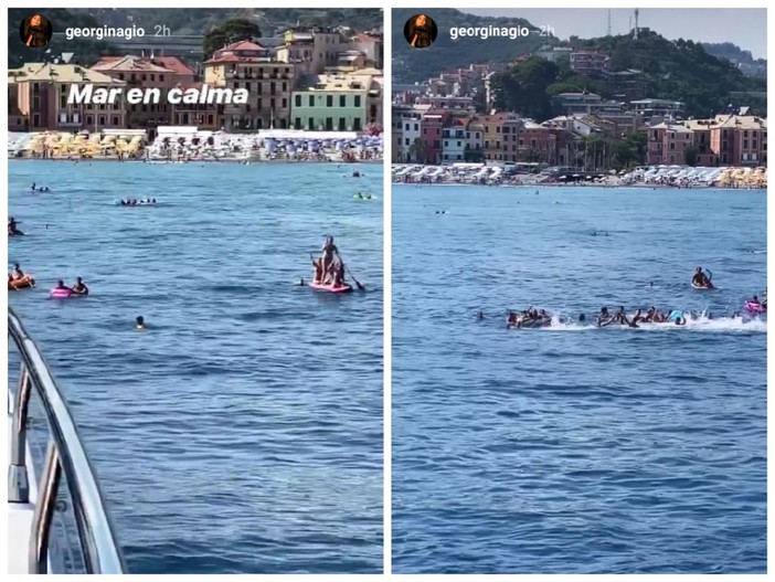 A Celle è Ronaldomania: yacht del campione circondato dai fan, ovazione per Georgina A Celle è Ronaldomania: yacht del campione circondato dai fan, ovazione per Georgina