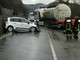 Incidente tra auto e camion a Piana Crixia
