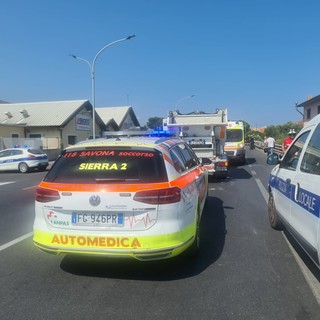 Ceriale, investita una donna nei pressi del Mercatò, in codice rosso al Santa Corona (FOTO)