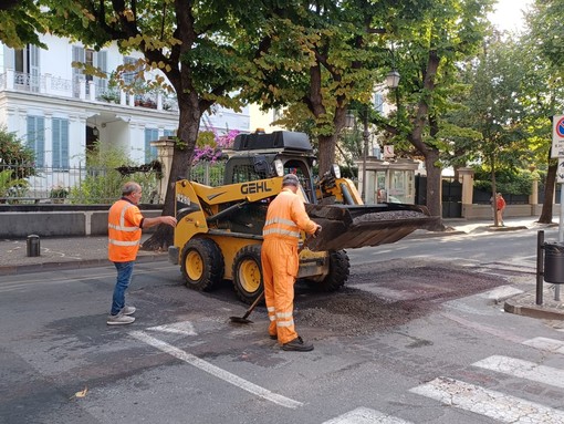 Albenga, lunedì partono i lavori per l'asfaltatura di viale Martiri della Libertà Albenga, lunedì partono i lavori per l'asfaltatura di viale Martiri della Libertà