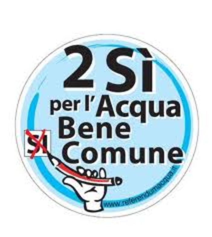 Catena umana in tutta la provincia nella giornata nazionale per i due referendum sull'acqua