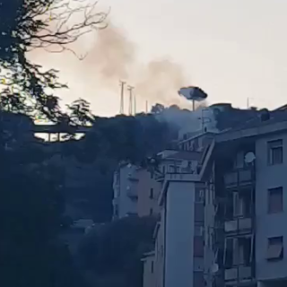 Savona, falso allarme per un incendio tra via Amendola e via Turati (VIDEO)