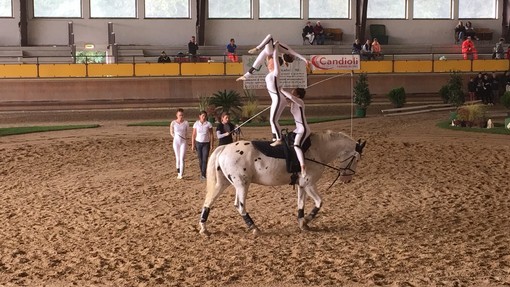 Equitazione, le campionesse italiane di volteggio arrivano da Finale Ligure (FOTO)