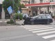Savona, auto sbanda, colpisce un palo e abbatte un lampione: conducente in codice giallo al San Paolo (FOTO)