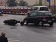Albenga, scontro tra un auto e una moto sul Ponte Rosso