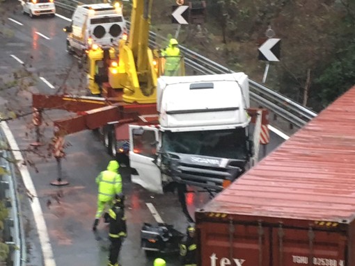 Incidente tra Albisola e Celle: autostrada riaperta