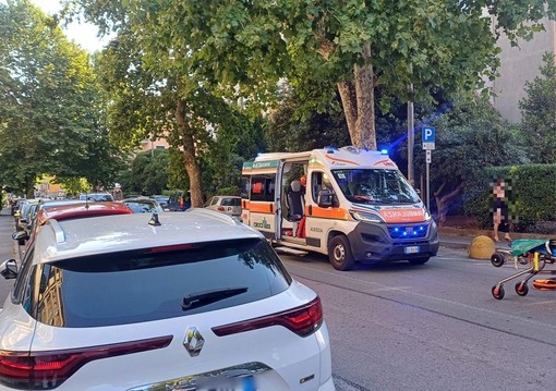 Incidente in corso Ferrari ad Albisola, ferita una donna Incidente in corso Ferrari ad Albisola, ferita una donna