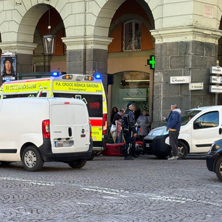 Savona, scontro tra uno scooter e un furgoncino: una persona ricoverata al pronto soccorso del San Paolo