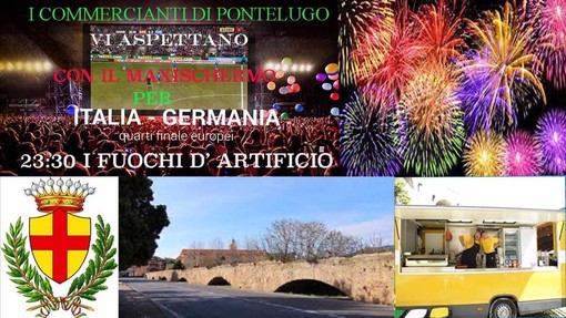 Albenga: maxischermo per non perdere la partita della nazionale e la festa del 2 luglio Albenga: maxischermo per non perdere la partita della nazionale e la festa del 2 luglio