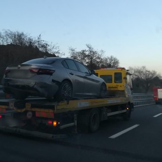 Incidente sulla A10 tra Spotorno e Savona: traffico in tilt