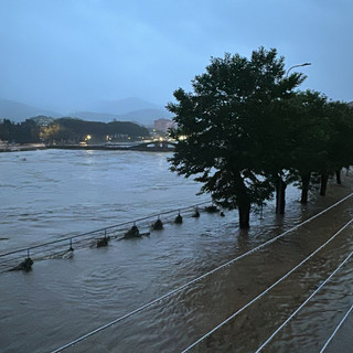Esondazione fiume Bormida a Cairo Montenotte