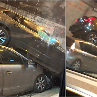 Violento tamponamento sull'A10 tra Albisola e Celle: tre feriti in codice giallo (FOTO e VIDEO)