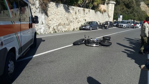 Ceriale: incidente in moto, un codice giallo per Santa Corona Ceriale: incidente in moto, un codice giallo per Santa Corona