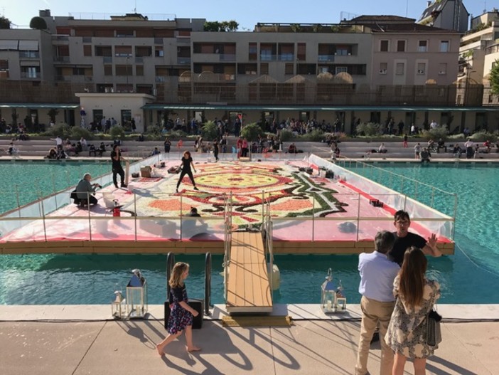 #LamiaLiguria: in trasferta a Milano per una grande infiorata #LamiaLiguria: in trasferta a Milano per una grande infiorata