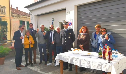 Alassio: inaugurato il nuovo ufficio della Polizia Municipale in frazione Moglio Alassio: inaugurato il nuovo ufficio della Polizia Municipale in frazione Moglio