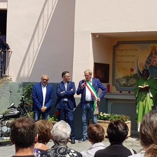 Bormida, benedetta la cappella dedicata alla Madonnina dei Centauri (FOTO)