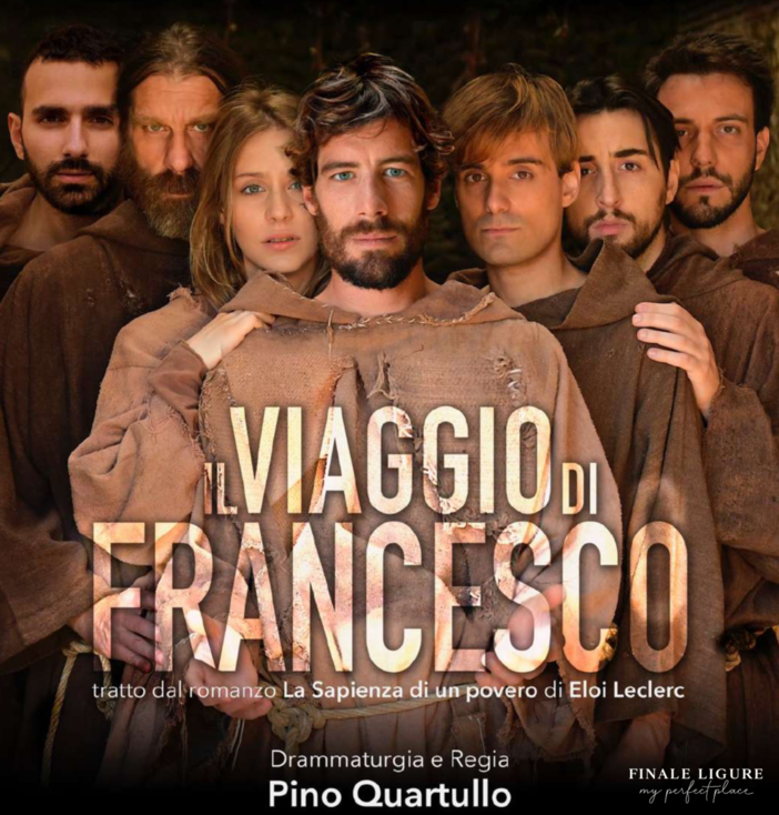 A Finalborgo lo spettacolo "Il Viaggio di Francesco" nel giorno della festa del Santo Patrono d'Italia