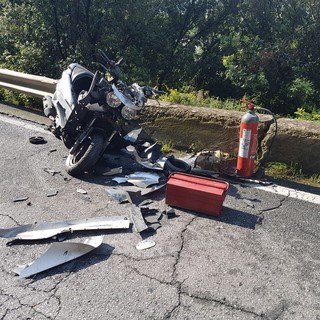 Incidente tra Villanova e Ortovero, una persona sbalzata nel fiume