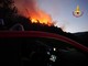 Incendio boschivo ad Orco Feglino: nella notte zona presidiata per evitare ripartenze improvvise