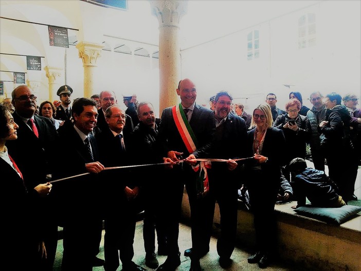 Al via il Salone dell'Agroalimentare Ligure a Finalborgo: grande partecipazione all'inaugurazione (FOTO e VIDEO)