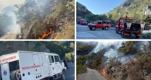 Zuccarello, l’incendio è spento. Il sindaco Paliotto: “Grazie a tutti, grande sensibilità e senso civico” Zuccarello, l’incendio è spento. Il sindaco Paliotto: “Grazie a tutti, grande sensibilità e senso civico”