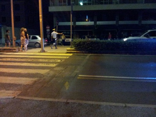 Incidente tra due scooter in via Nizza a Savona