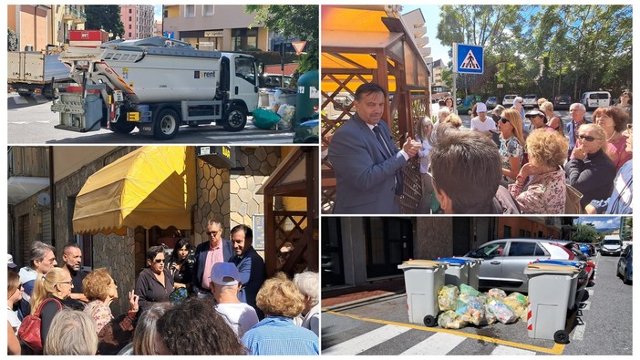 Savona, plastica non raccolta e ratti tra i cassonetti: i residenti di via Servettaz e piazza Pionieri chiedono risposte al sindaco