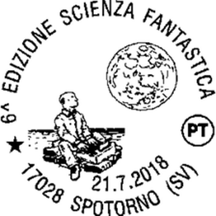 Spotorno, un annullo speciale per Scienza Fantastica 2018 Spotorno, un annullo speciale per Scienza Fantastica 2018