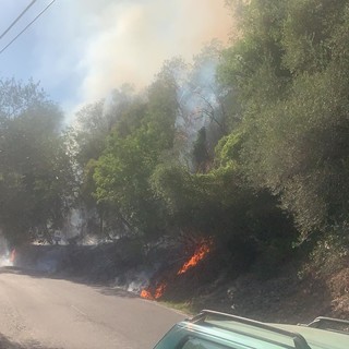 Casanova Lerrone, scatta l'allarme per un incendio: vigili del fuoco e protezione civile sul posto Casanova Lerrone, scatta l'allarme per un incendio: vigili del fuoco e protezione civile sul posto