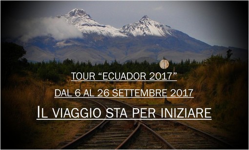Parte da Savona il “Tour Ecuador 2017” Parte da Savona il “Tour Ecuador 2017”
