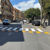 Alassio rinnova la segnaletica orizzontale in vista dell’estate