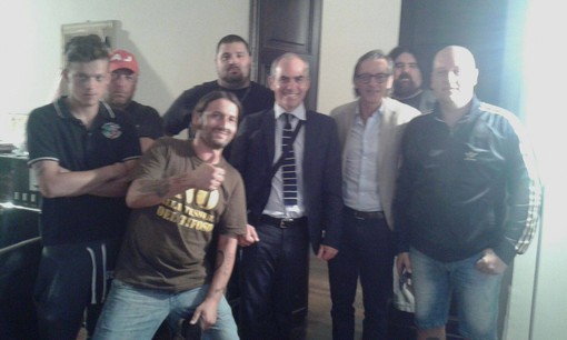 I tifosi dell'Albenga Calcio incontrano l'amministrazione: "Soddisfatti, ci hanno garantito che lo stadio è salvo"