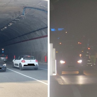 Vado, galleria al buio nella strada di scorrimento veloce: incidente tra 2 auto, donna al Santa Corona in codice giallo